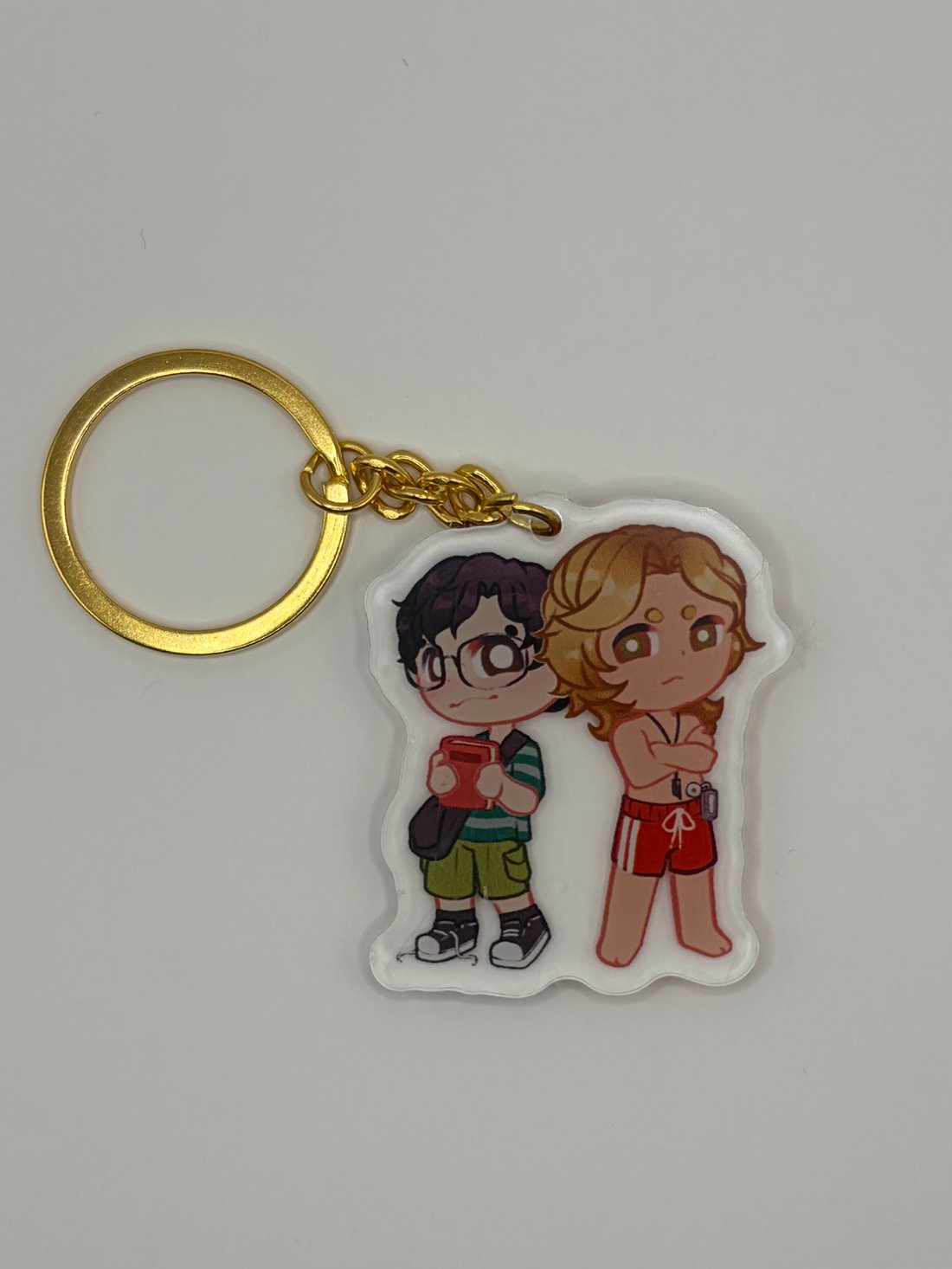 Hunter & Mason 2” chibi keychain
