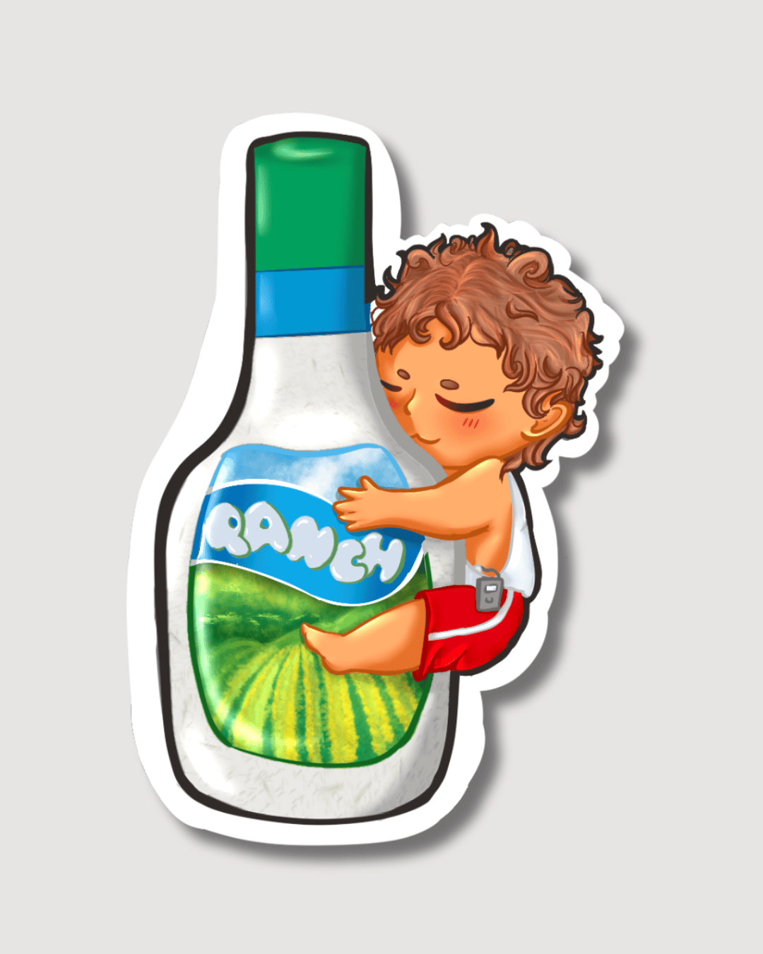 Mason Loves Ranch Sticker
