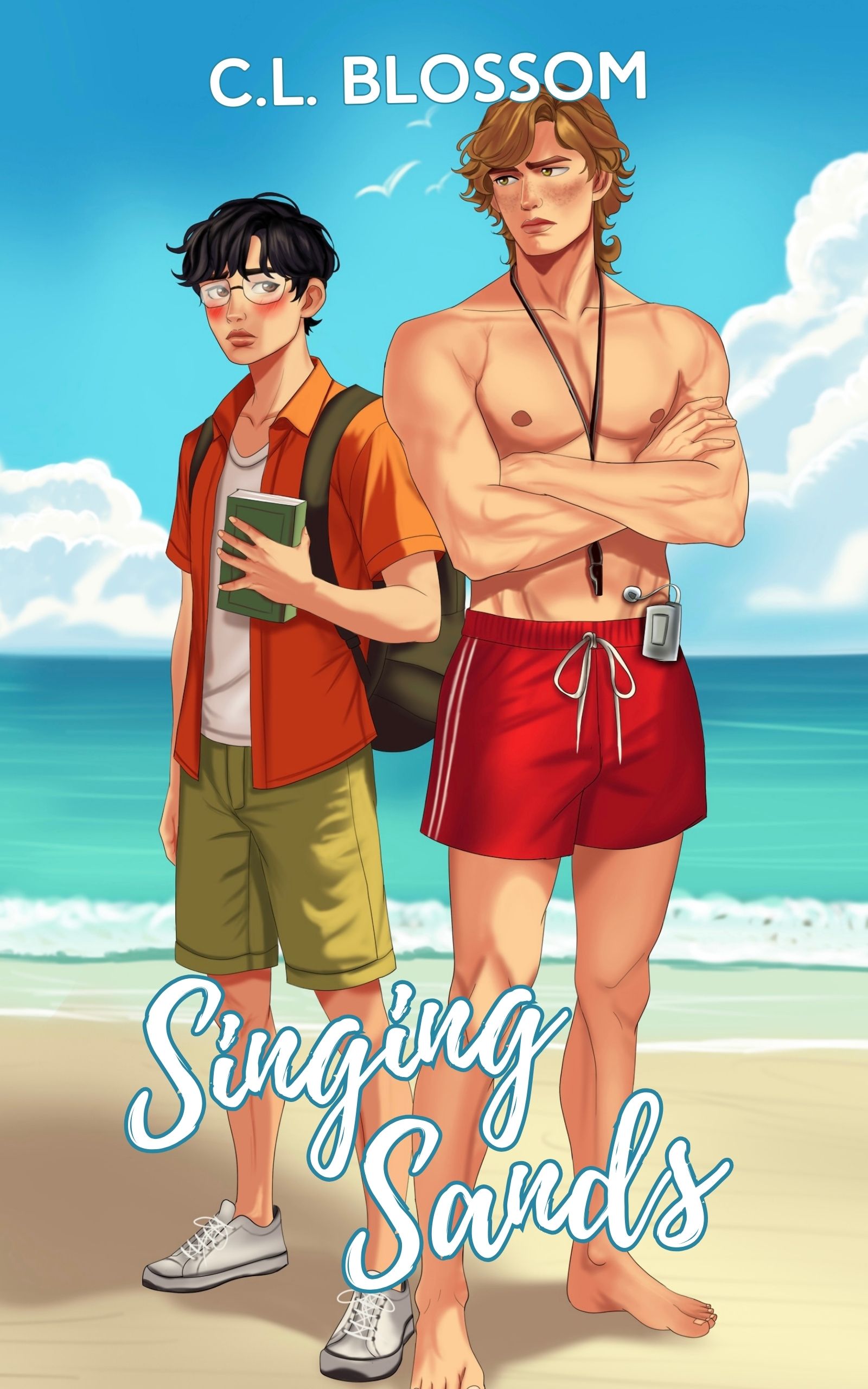 Singing Sands book cover by C.L. Blossom