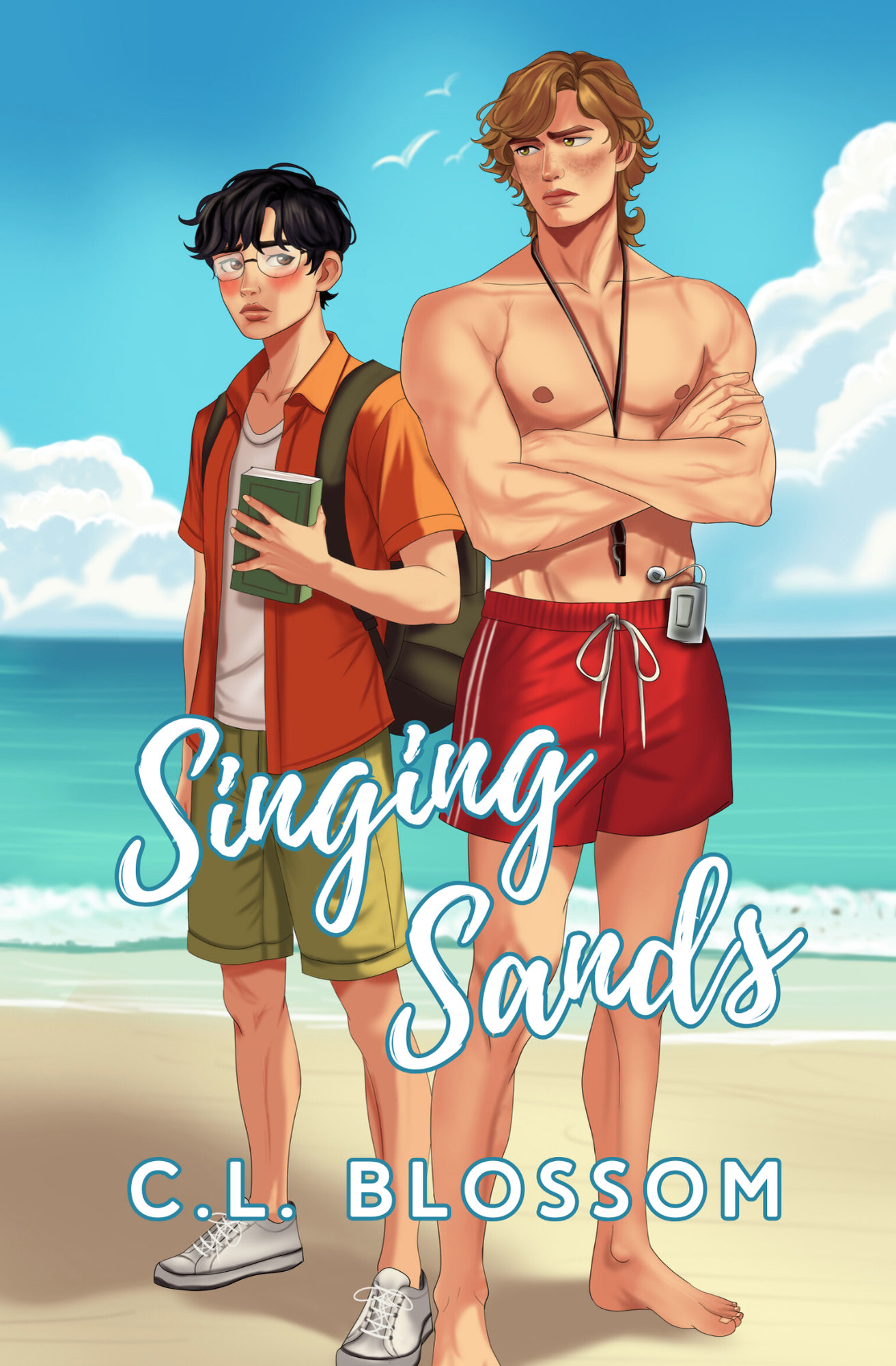 Singing Sands book cover by C.L. Blossom